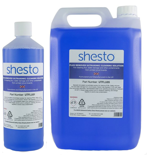 Shesto UTFLU Flux Remover and PCB Cleaner